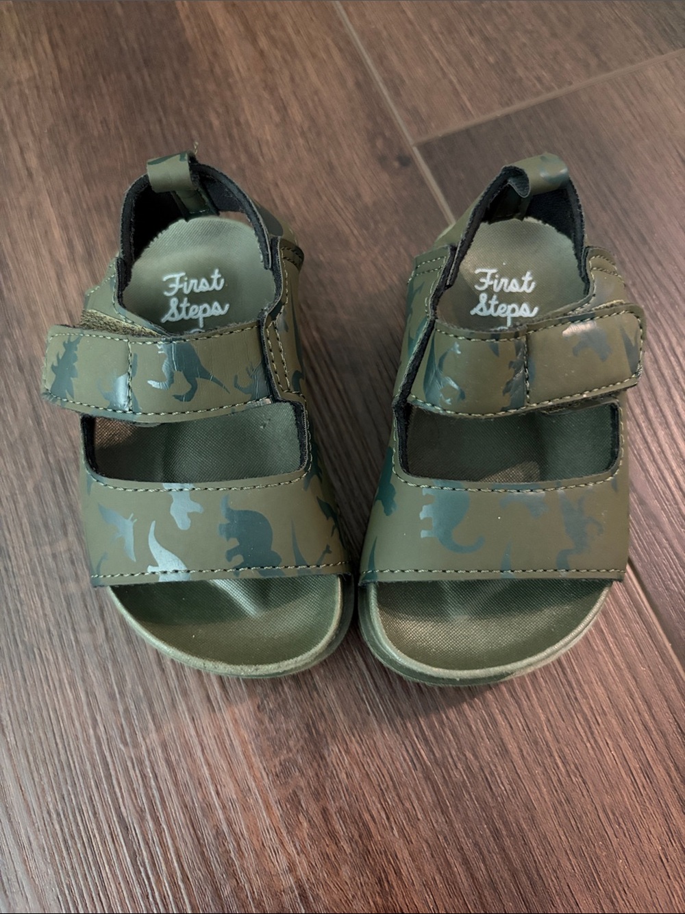 Baby dinosaur sandals